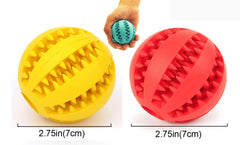 Jouet balle Sunglow résistant à la morsure, parfait pour chiens actifs.