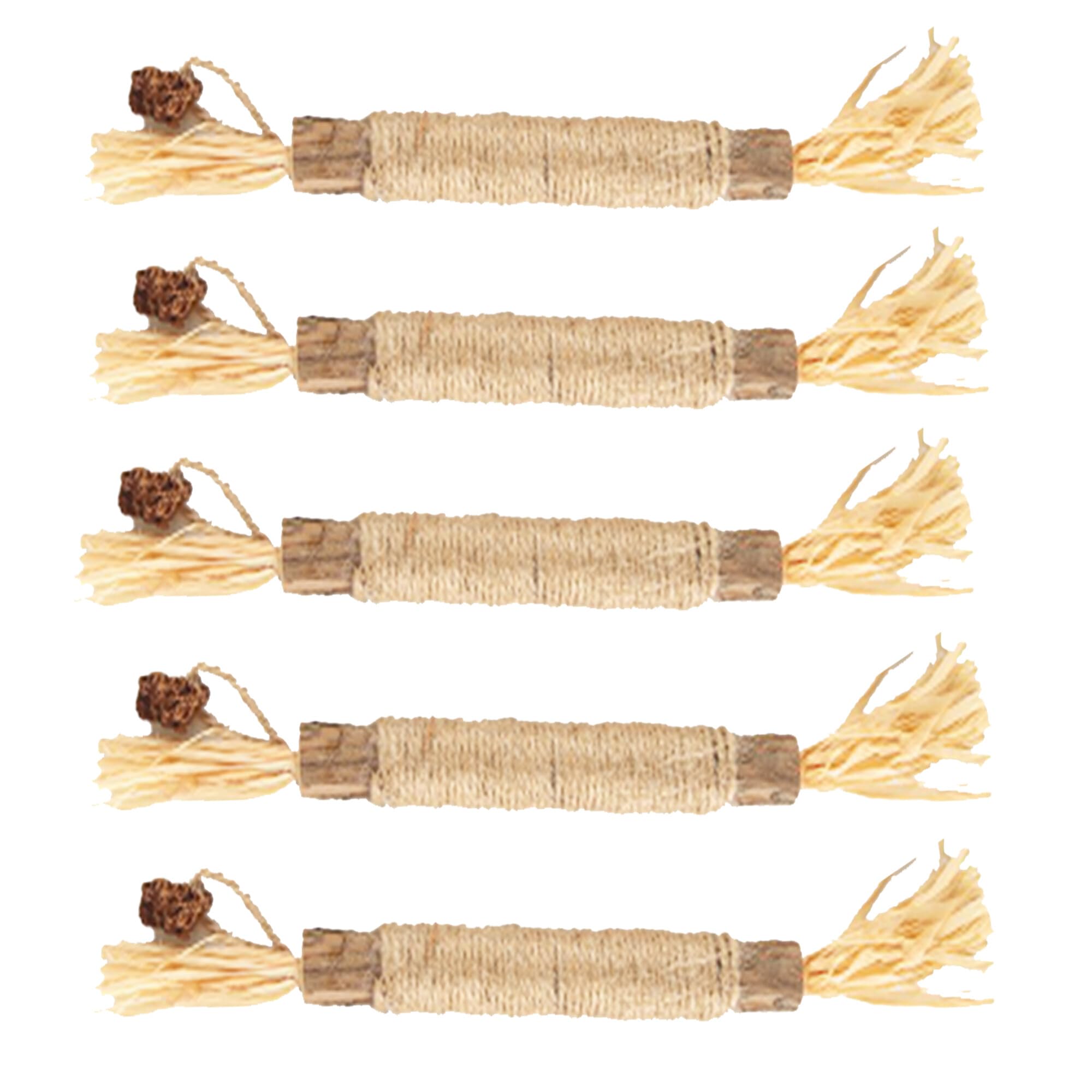 SunGrow batons Silvervine-fruit gall pour chats: texture croquante et moment ludique.