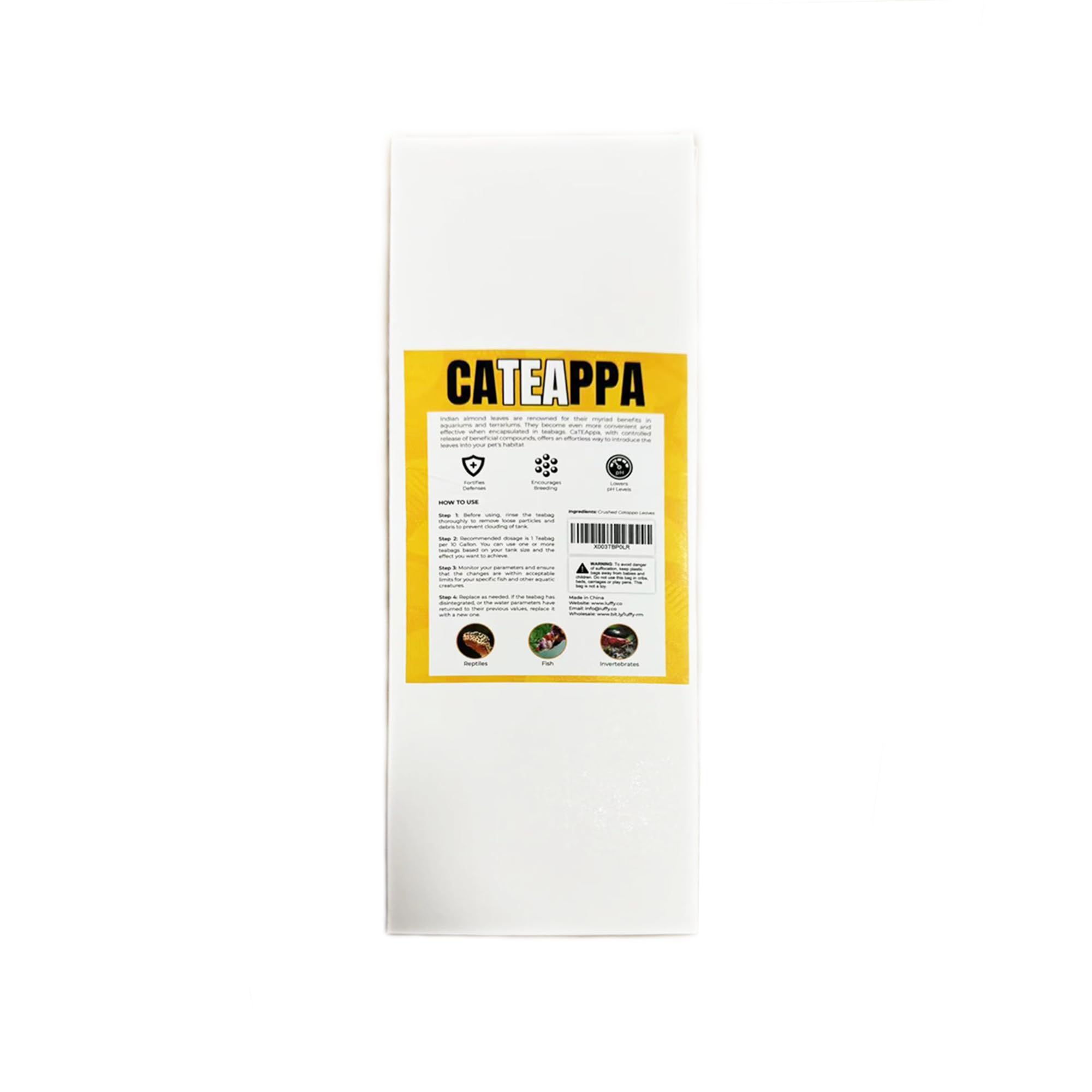 SunGrow Catappa Sacs: utilisation simple et pratique pour l’aquarium.