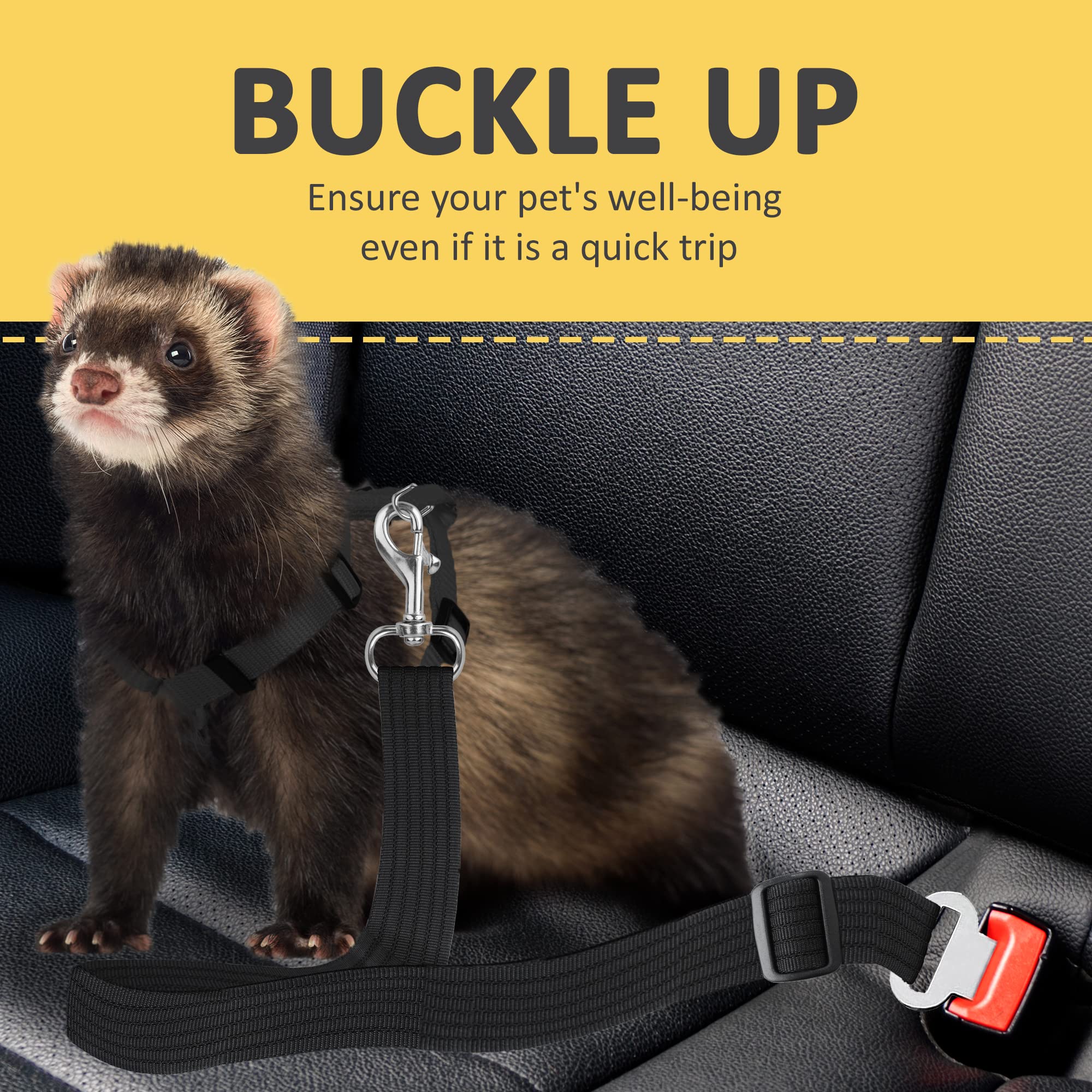 SunGrow ceinture ajustable s'adapte à tous les sièges et chiens.