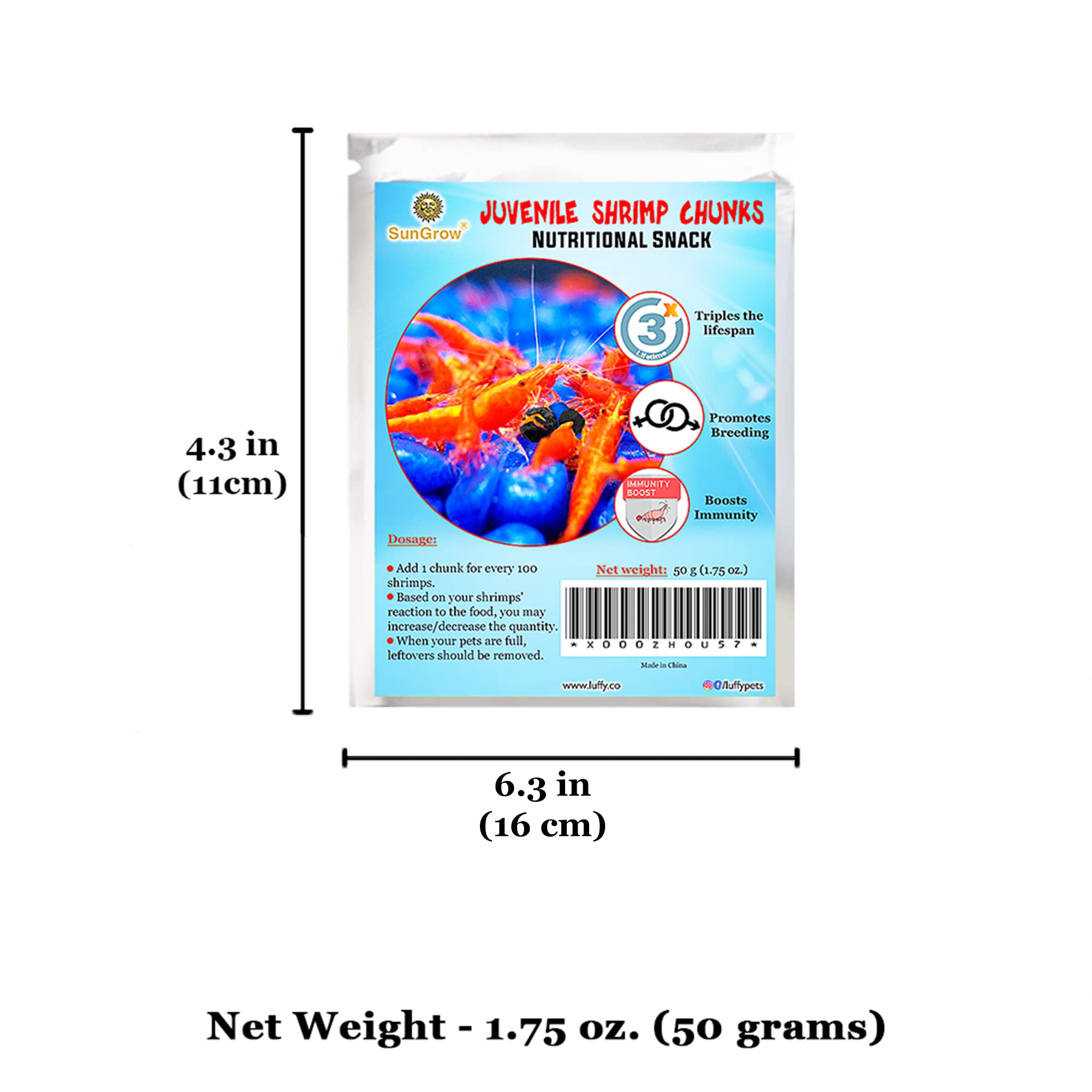 SunGrow conseil dosage — briser les galettes pour portions.