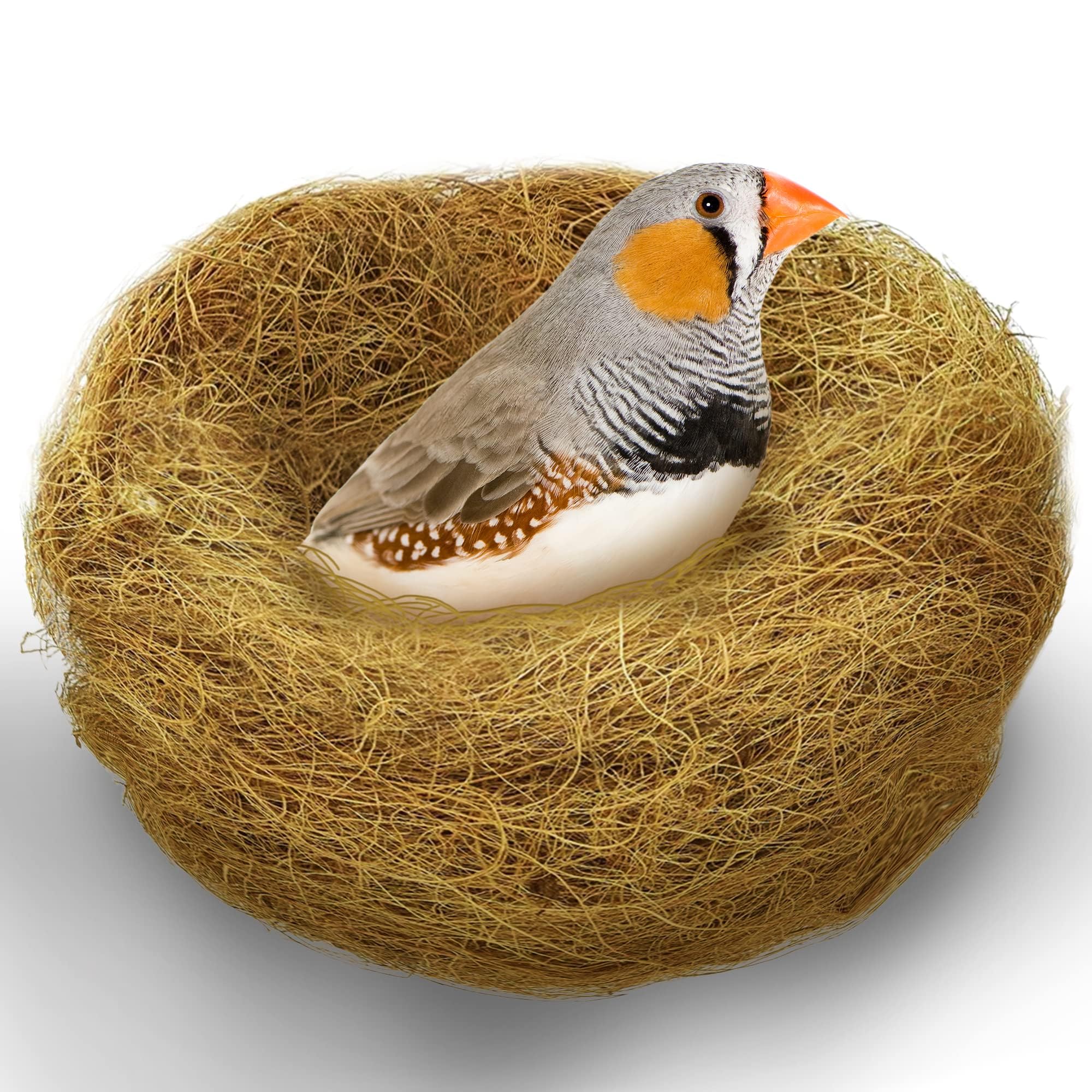SunGrow construction nid petits oiseaux : aide naturelle pour nid sûr et confortable