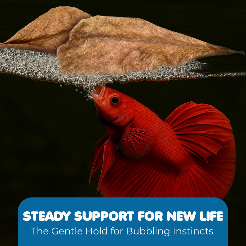 SunGrow Feuilles Betta – feuilles fournissant refuge dans le bac