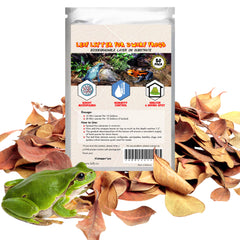 SunGrow feuilles d'amandier indien, pack 50, décor naturel et abri.