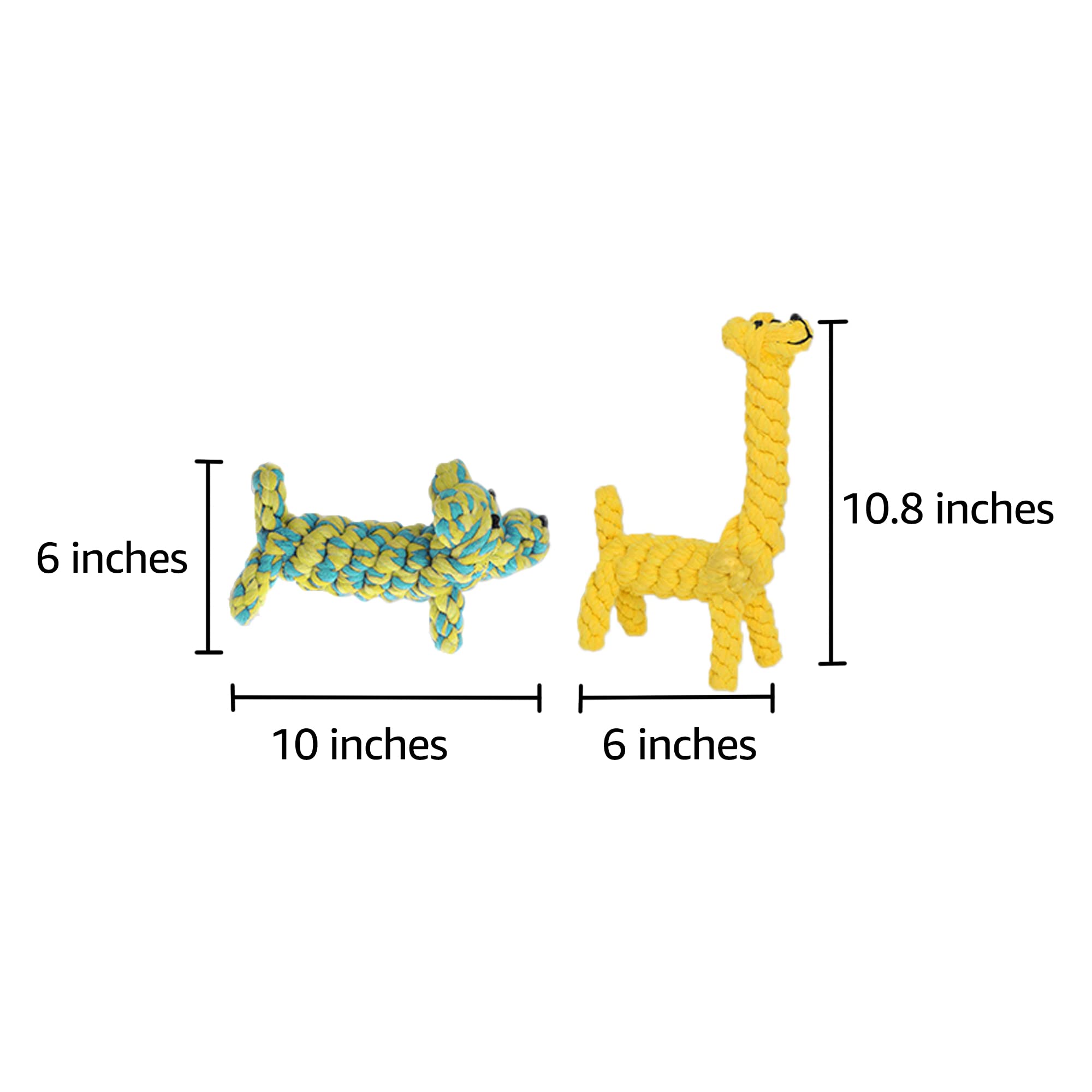 SunGrow Girafe et Daisy colorés, surfaces texturées pour stimulation sensorielle lors du jeu.