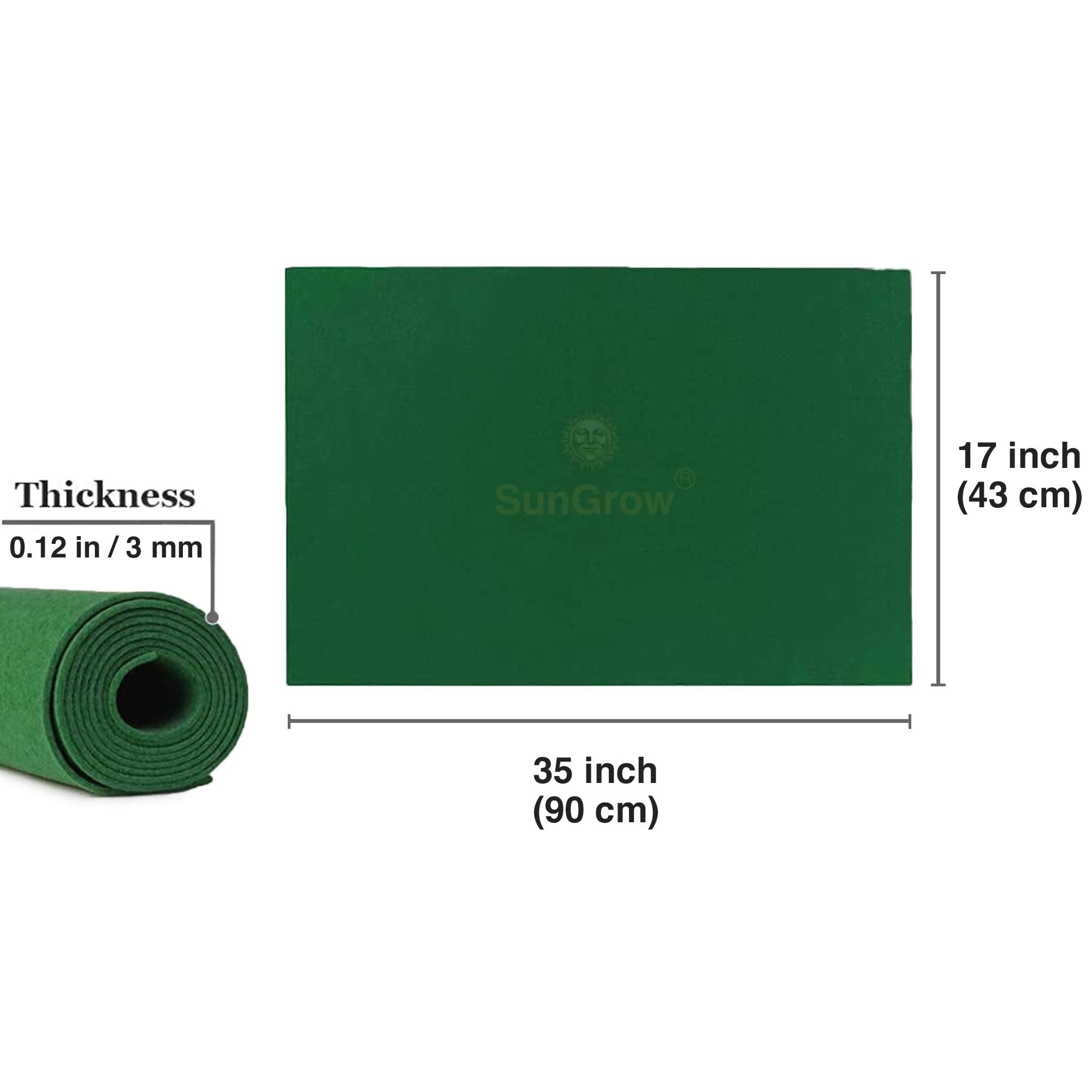 SunGrow Tapis terrarium entretien rapide – nettoyage simple après usage.