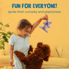SunGrow ours-peluche-dentition, parfait pour sessions de traction et récupération.