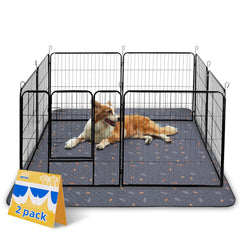 Sunheir tapis lavable extra-large 122x152 cm, protection efficace des grands chiens.