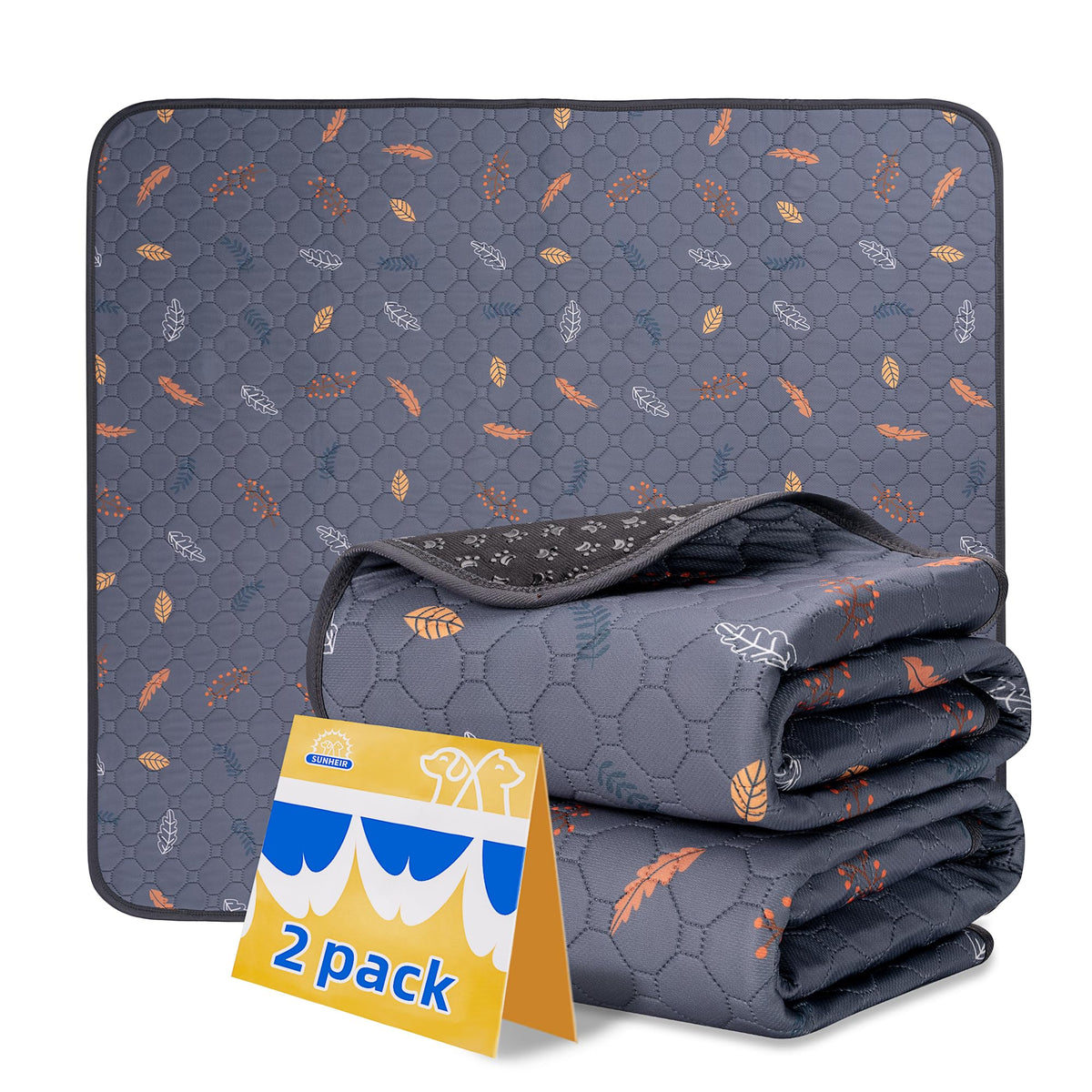 Sunheir tapis pipi absorbant, retient les liquides et protège le sol.