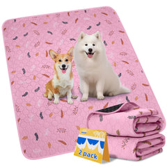 Sunheir tapis-pipi chien rose 24x36, absorbant et pratique pour l'entraînement.