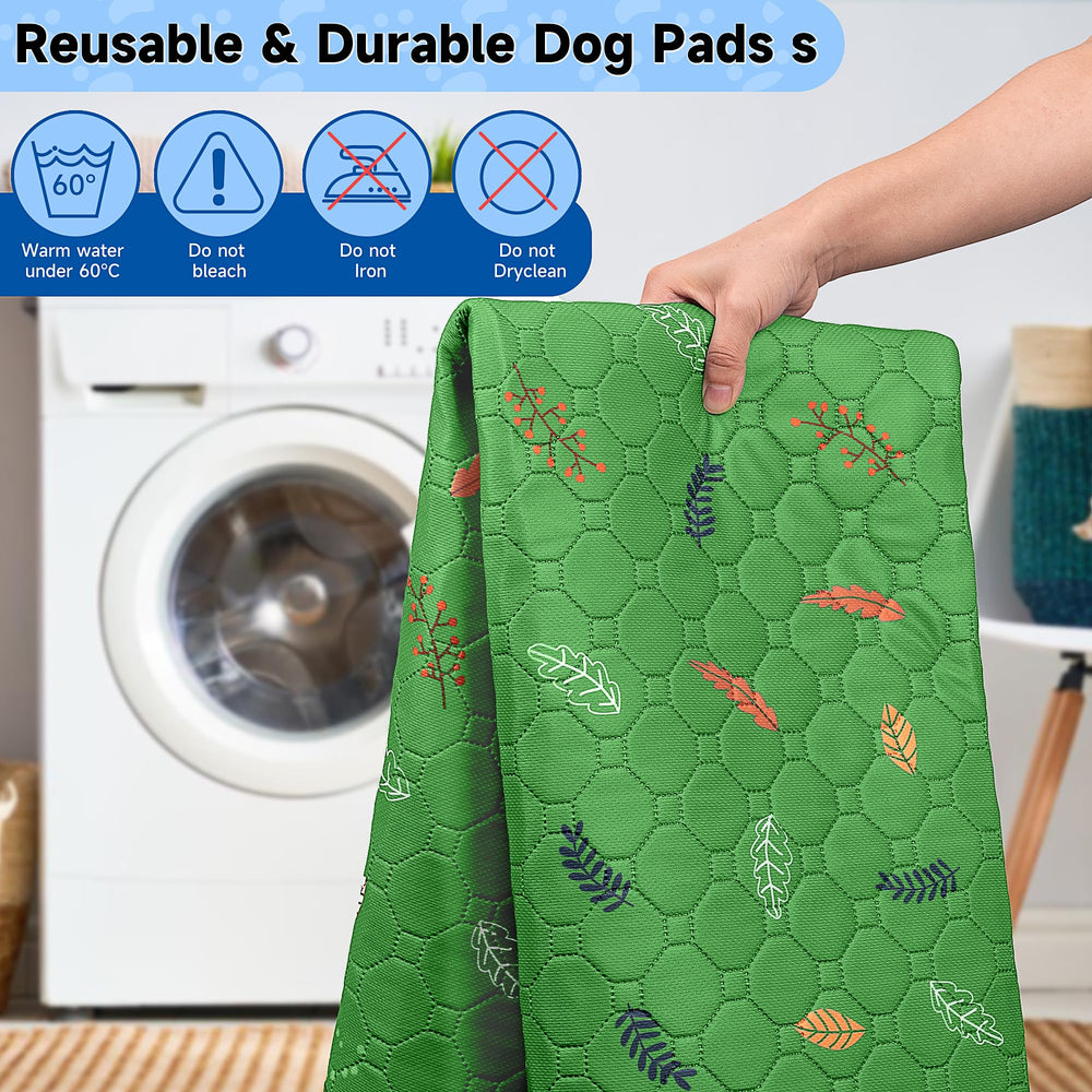 Sunheir tapis-potty chien pour crate anti-fuite et nettoyage facile