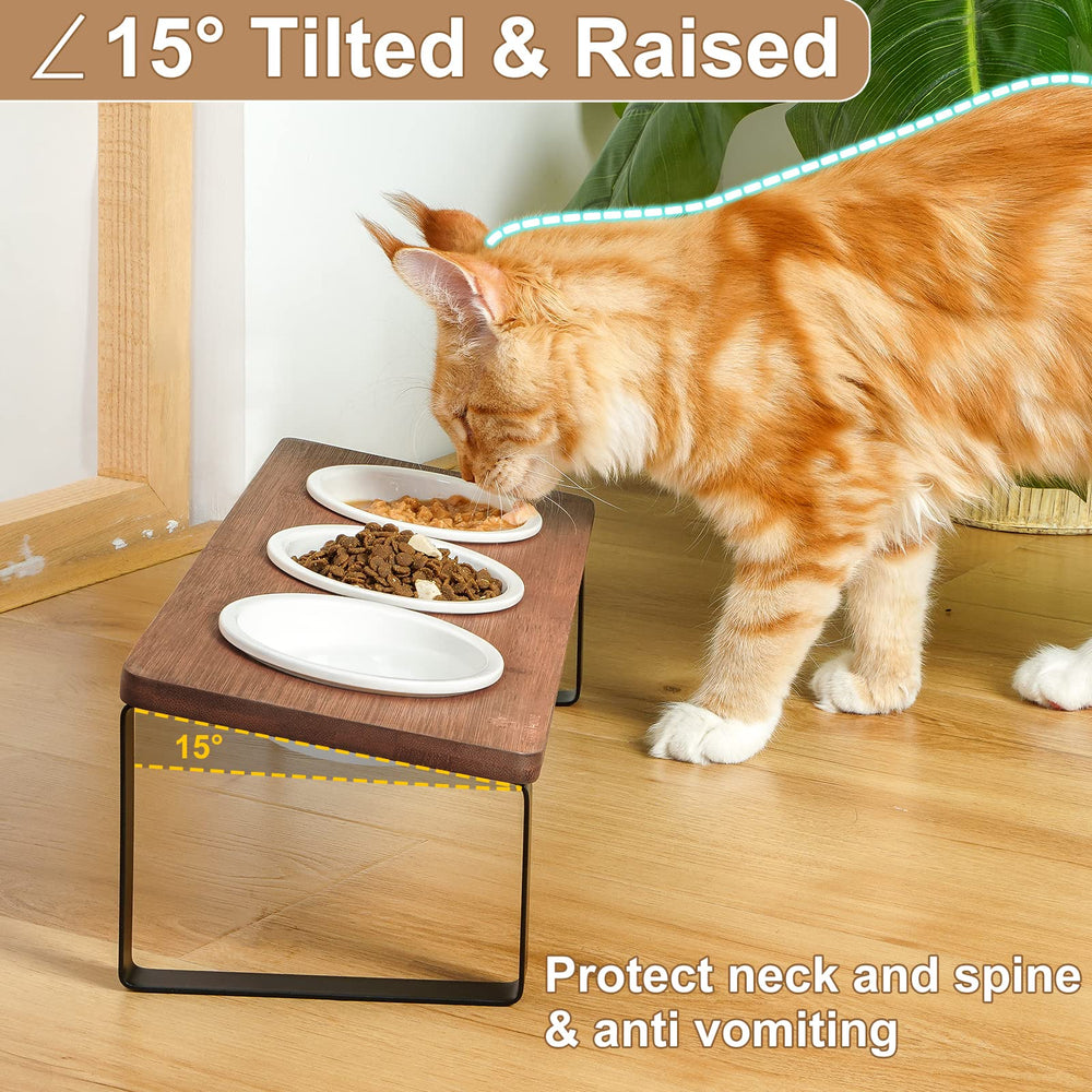 Sunhoo-assemblage-rapide-chat-bols: montage rapide en moins d'une minute pour repas propres.
