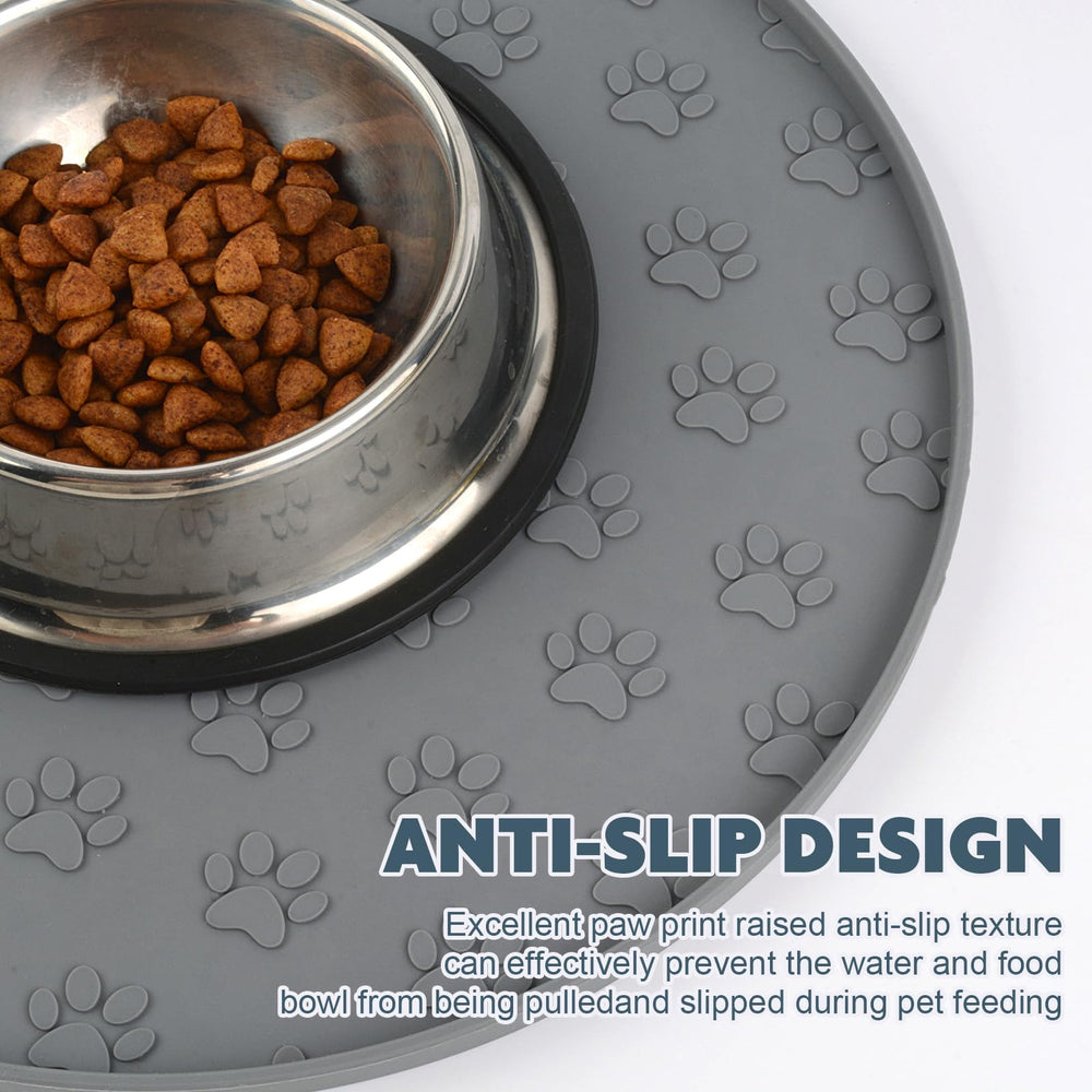 SUNLAND tapis format circulaire, adapté à toutes tailles d'animaux.
