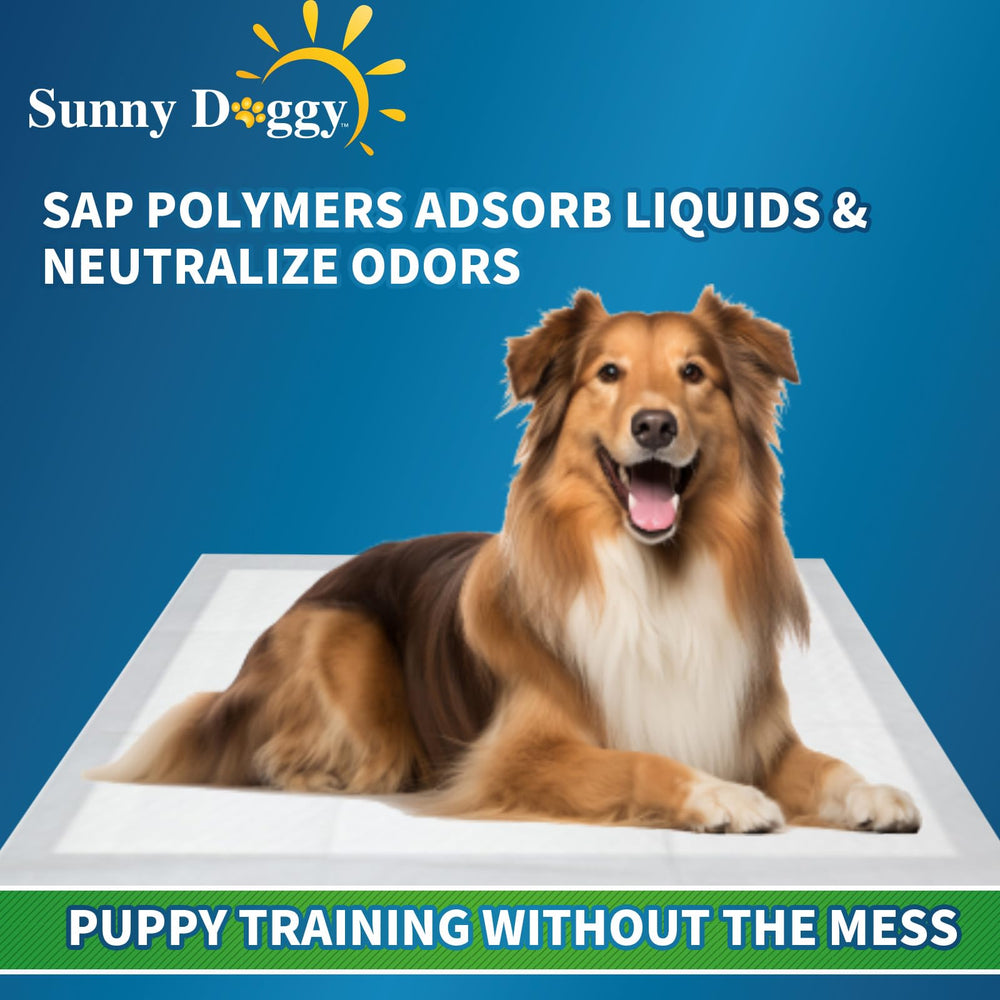 Sunny Doggy pads protection durable, aide a contenir l'odeur entre les nettoyages.