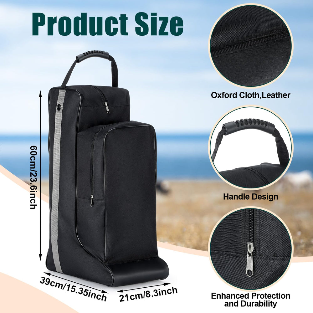 Sunnymove sac casque équestre noir, rangement rapide après entraînement