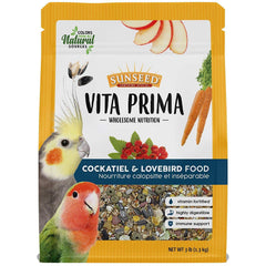 Sunseed Vita Prima – bouffe quotidienne pour cacatoès et inseparables, soutient énergie et curiosité