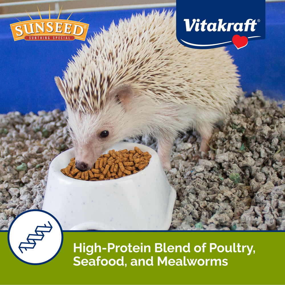 Sunseed Vita Prima hérisson poulet et fruits de mer: mélange protéiné apprécié