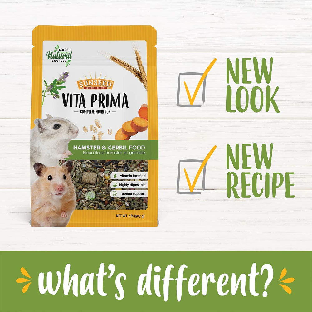 Sunseed Vita Prima grains antiques apportant une base nutritive solide.