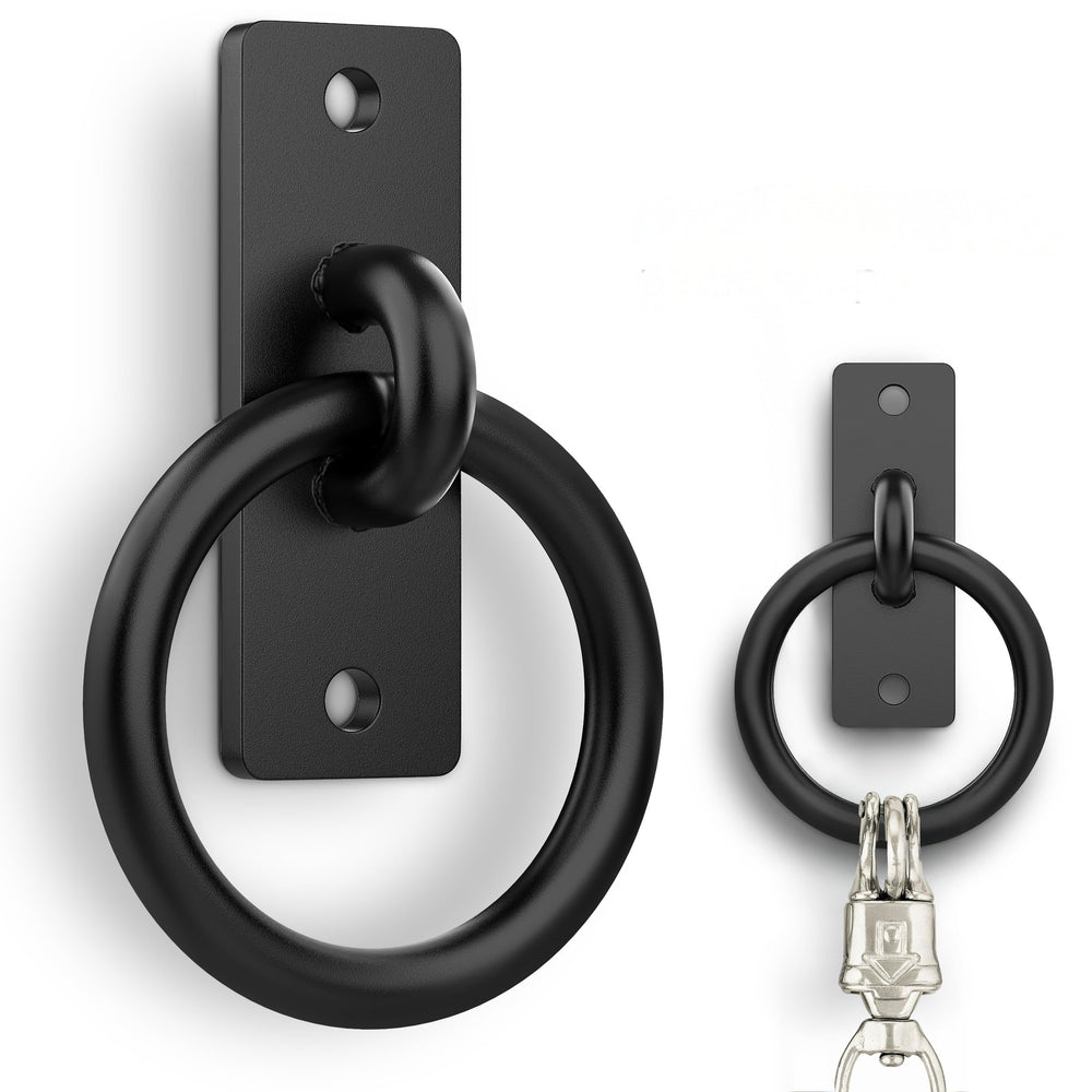 Sunset Valley Metalcraft – anneau d'attache cheval en acier solide, fixation durable.