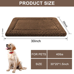 SUNSHE Dog Bed Mat face réversible pour varier le look et le cocon.