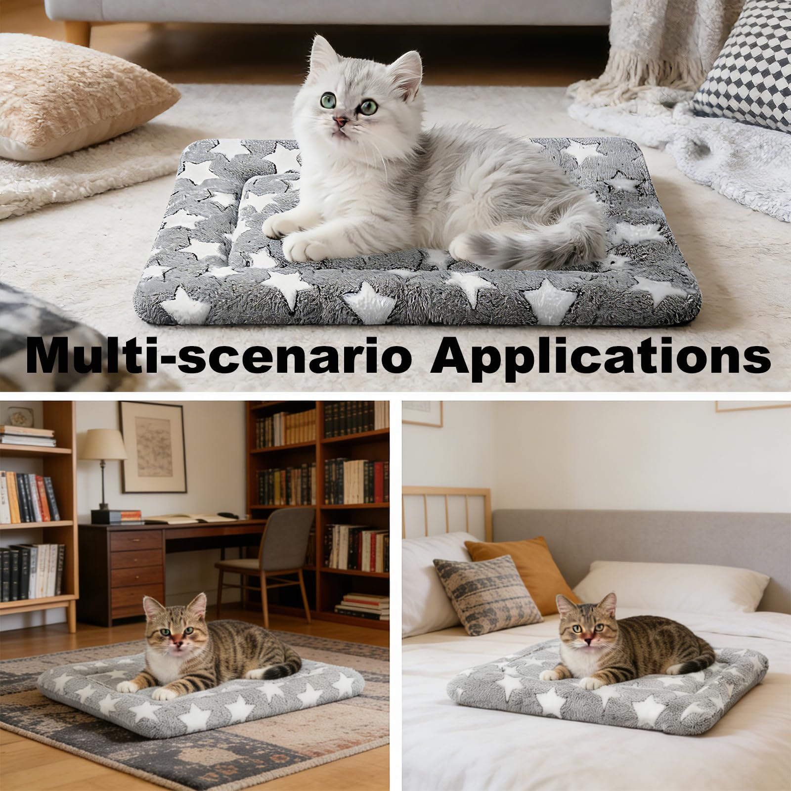SUNSHE Tapis-lit disponible en plusieurs tailles pour chiens et chats