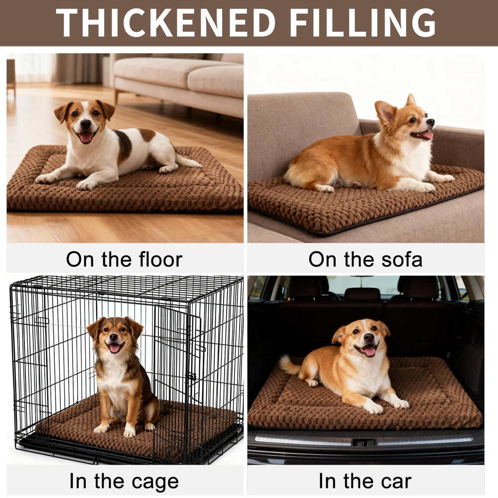 SUNSHE Dog Bed Mat tissu durable résistant aux lavages répétés.