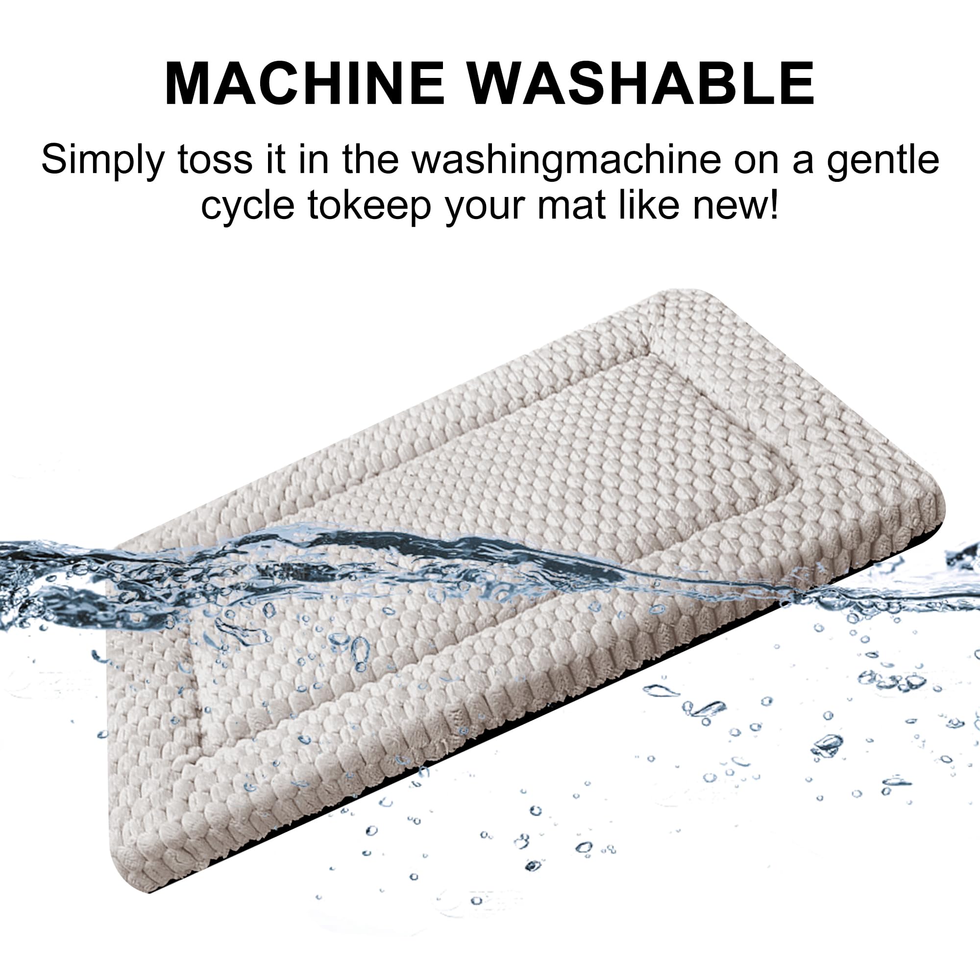SUNSHE Tapis 24x18 pouces – ajuste parfaitement dans les caisses.