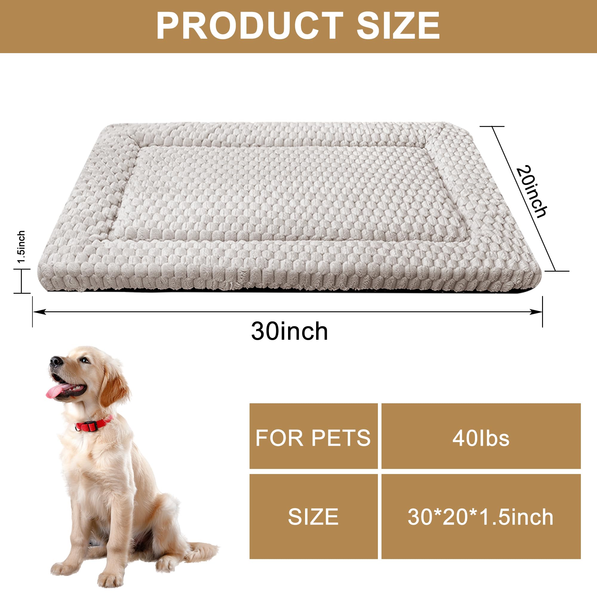 SUNSHE Tapis-lit chien dos doux, chaleur uniforme pour le couchage.