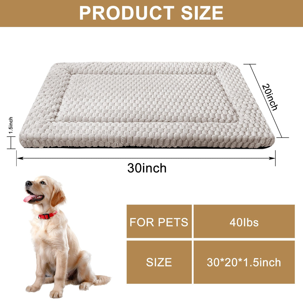 SUNSHE Tapis-lit chien dos doux, chaleur uniforme pour le couchage.