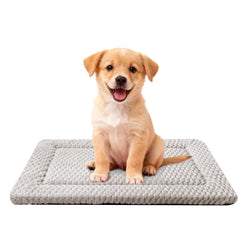 SUNSHE Tapis lit chien, vue générale, réversible pour le confort durable.