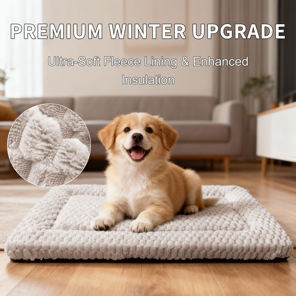 SUNSHE Tapis chien – utilisation polyvalente dans caisse, cage ou voyage.