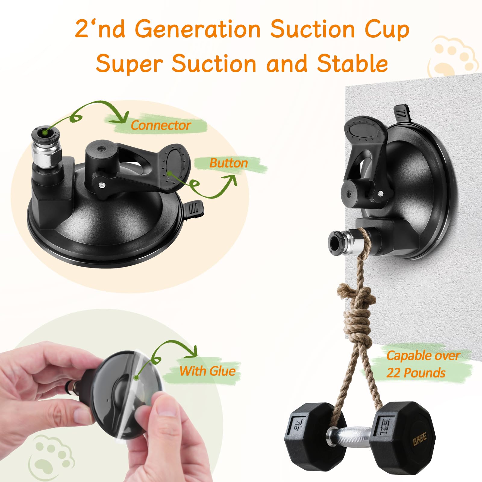 SUNSHINETOP porte chat jouet étoile, variété d’exercices pour session dynamique.