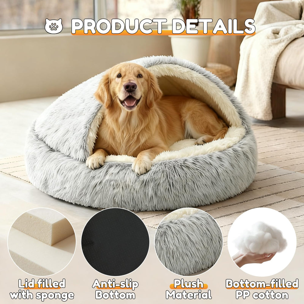 suoxu couverture douce peluche pour lit chien, chaleur réconfortante.
