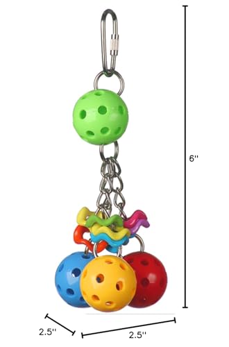 Super Bird Creations Jingleberries – idéal pour petits oiseaux et jeux dynamiques