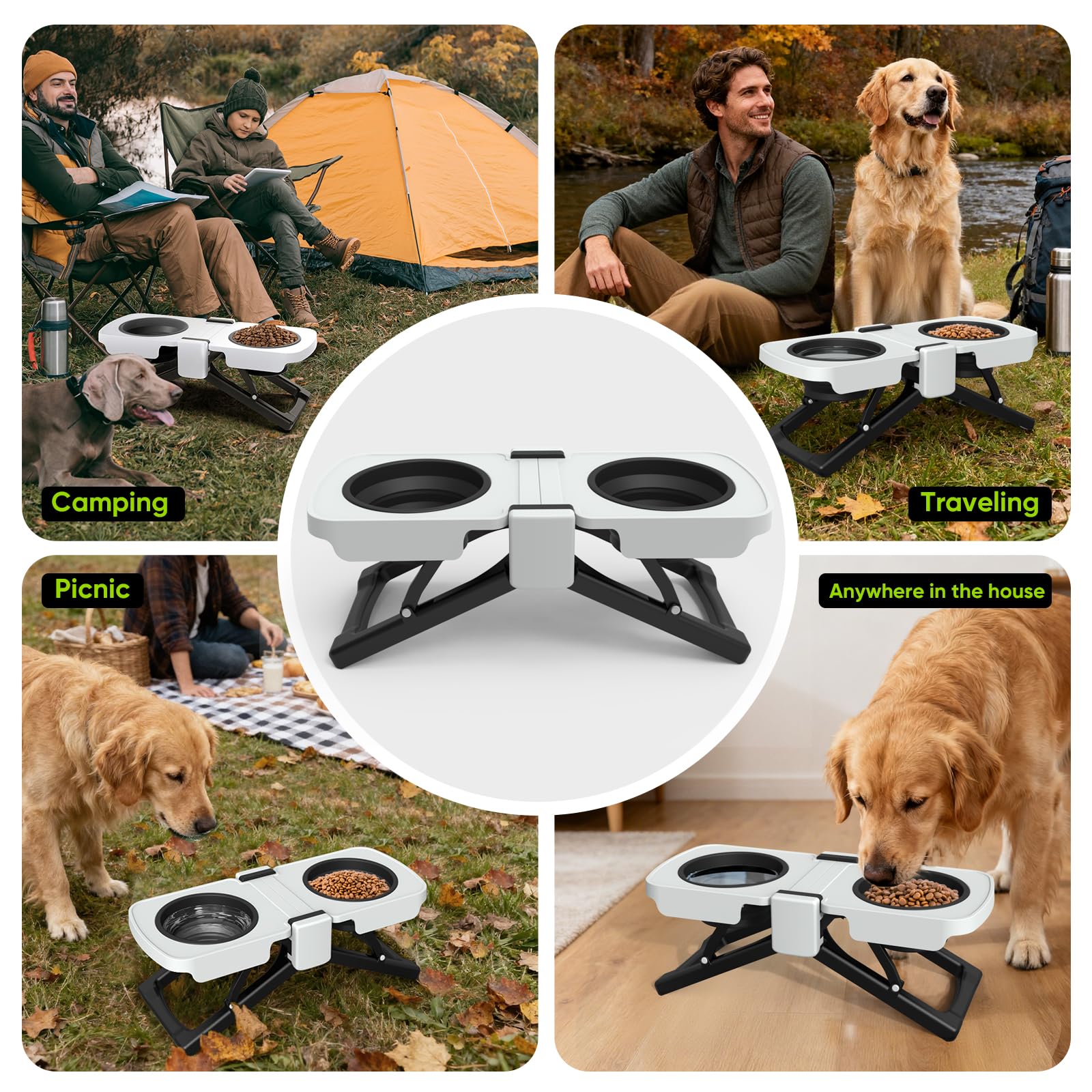 Super Design – base anti-glisse garantit la stabilité pendant le repas.
