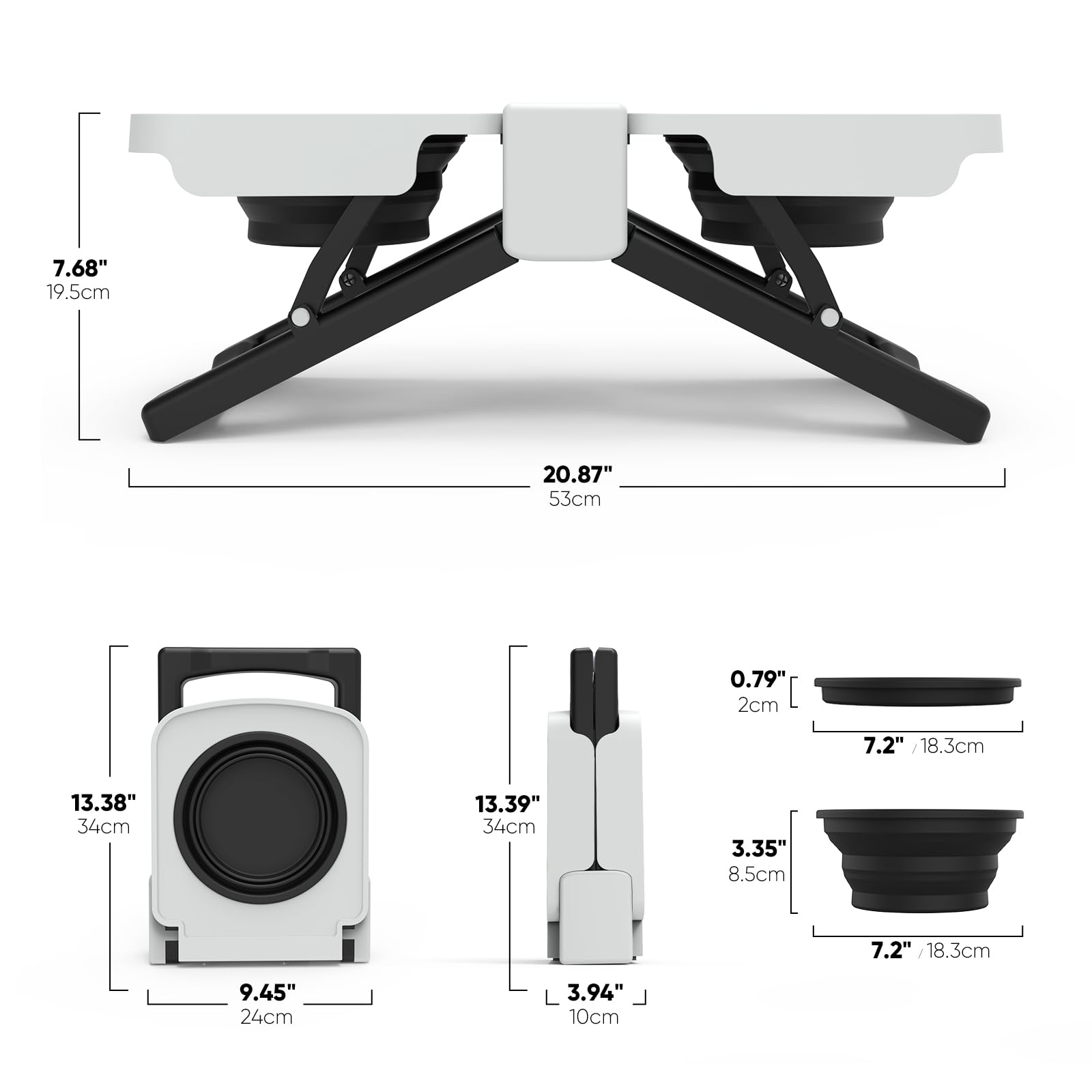 Super Design – bols silicone pliables, rangement sans effort lors des voyages.