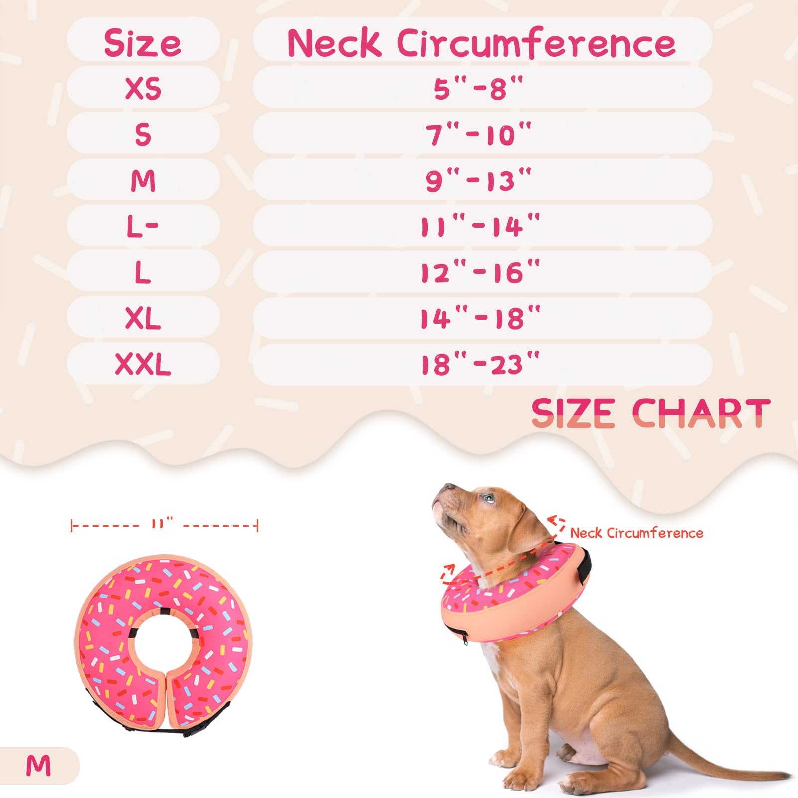 Nettoyage facile de l’extérieur non adhérent du collier Supet