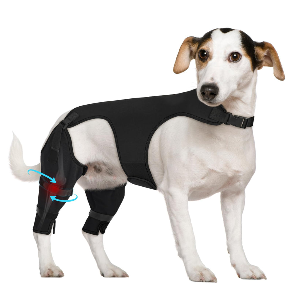 Supet: vue générale du manchon patte arrière pour protection et confort.