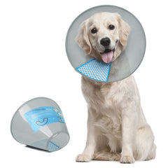 Supet collier conique pour chien reglable apres operation – protection et confort.