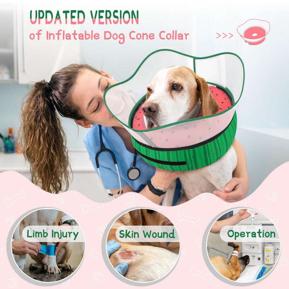 Collier Supet donut avec bouclier détachable pour une protection ciblée.