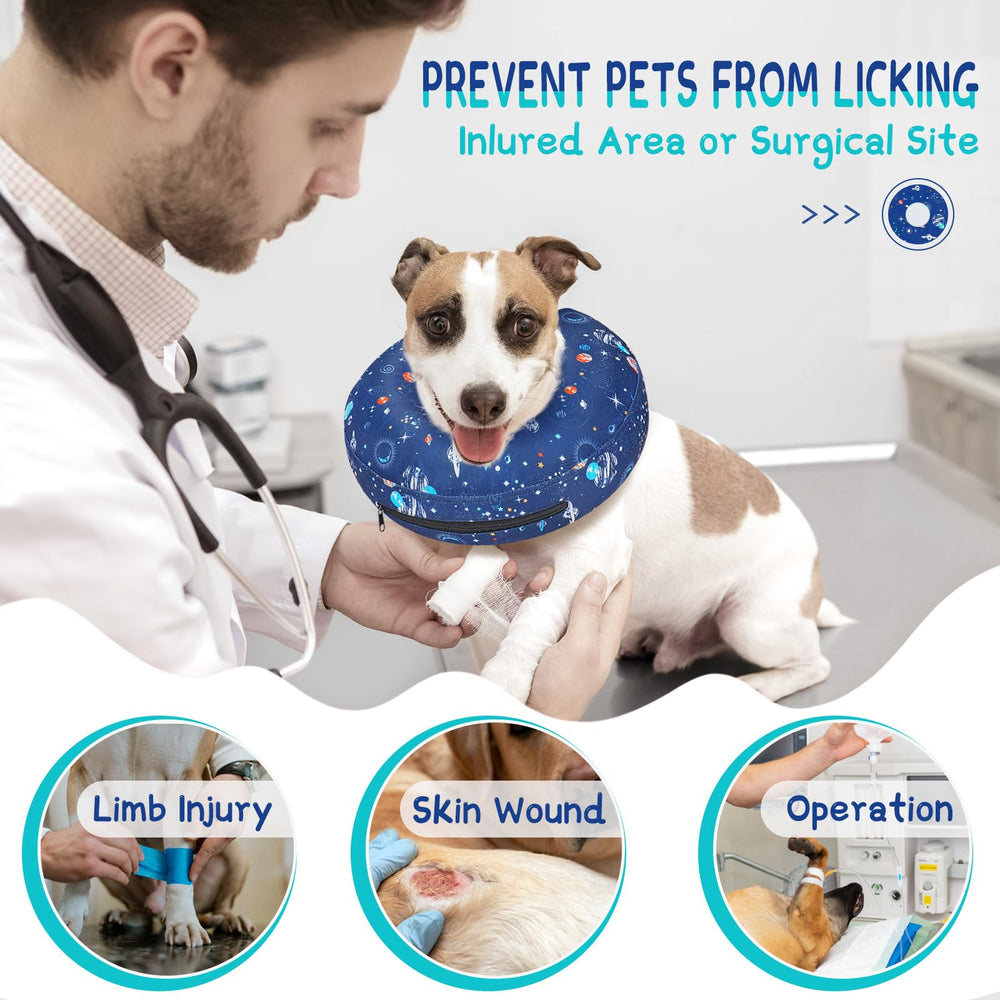 Supet collier-donut-soutien-cou-doux, soutien doux au cou du chien.