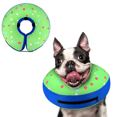 Collier gonflable Supet pour chien, anneau protecteur léger et confortable.