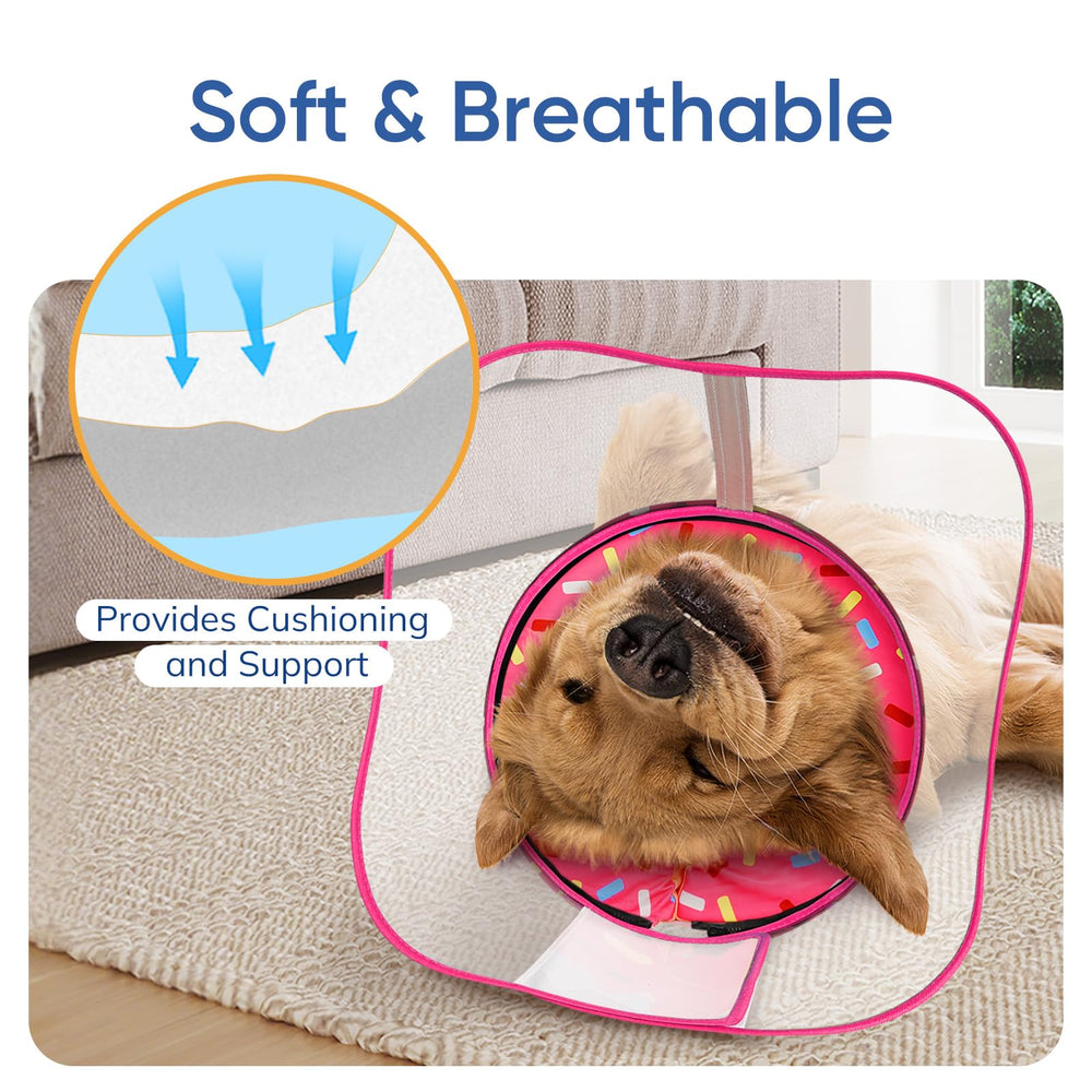 Housse lavable et zippée pour le collier Supet, hygiène facilitée.