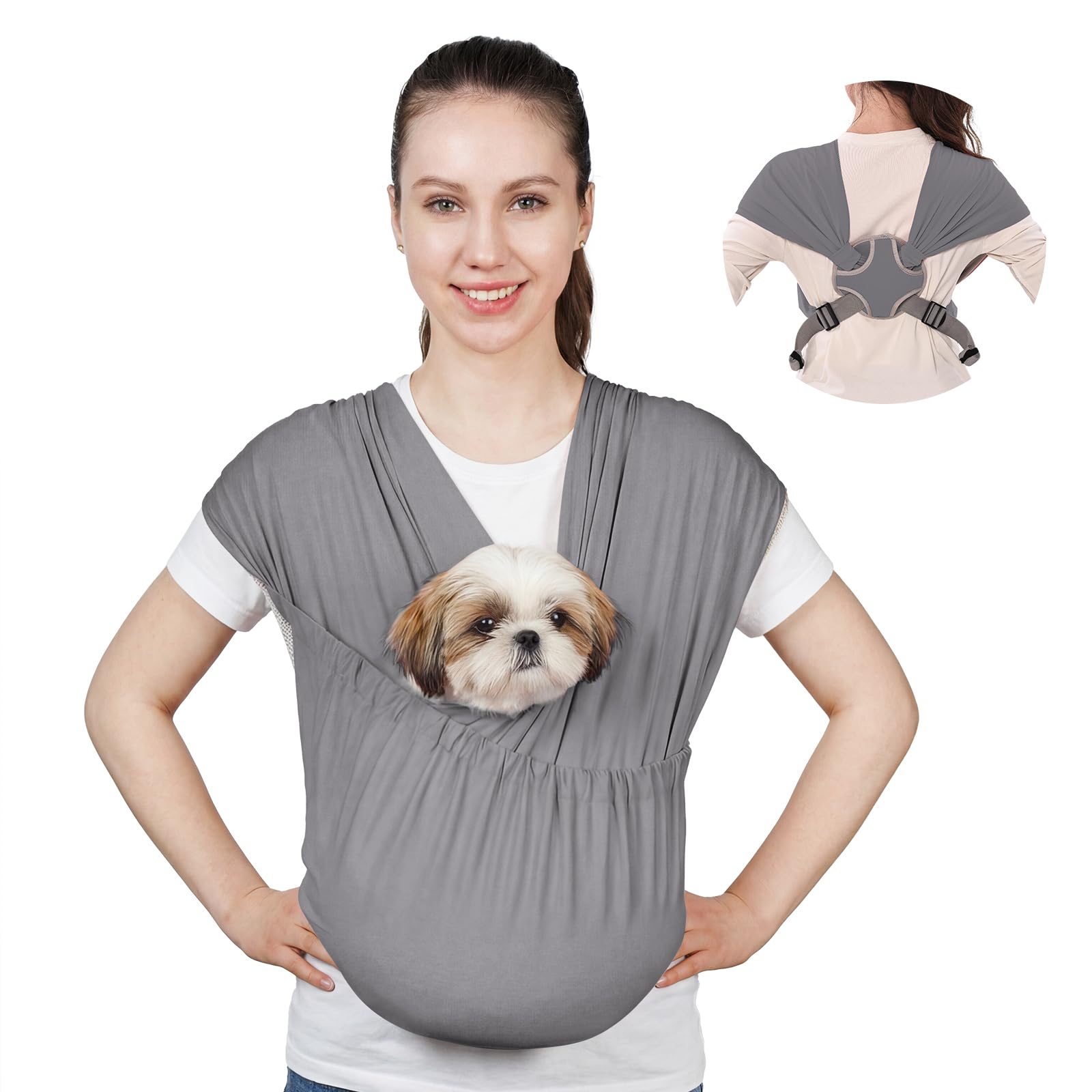 Supet Sling avec sangles épaules larges et réglables pour un confort accru.