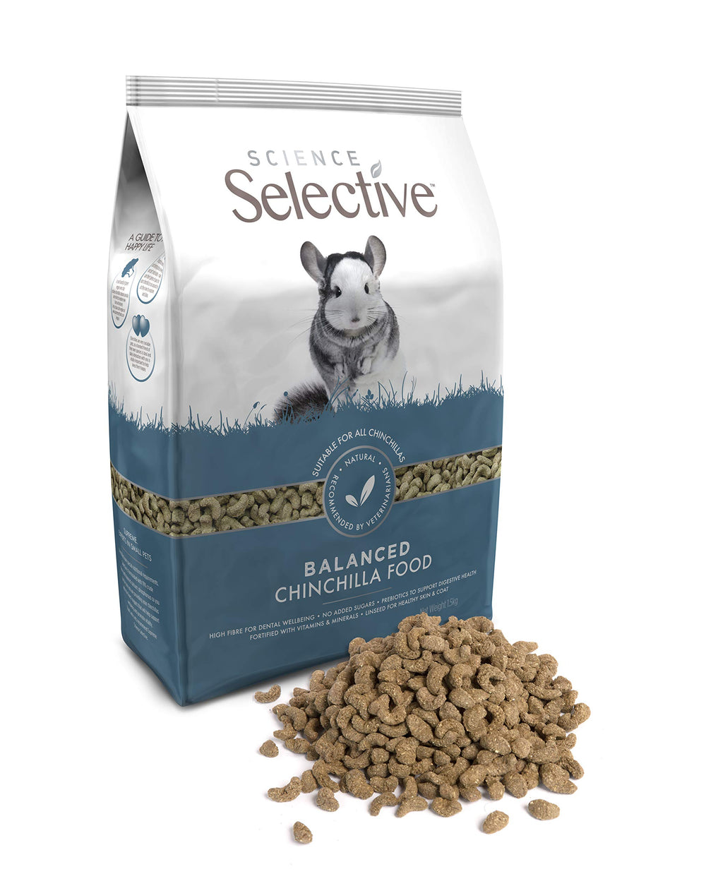Supreme Petfoods chinchilla assortiment équilibré pour repas varié