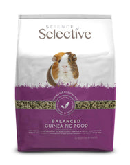 Emballage pratique du Supreme Petfoods Science Selective Cochon d’Inde pour repas quotidiens.