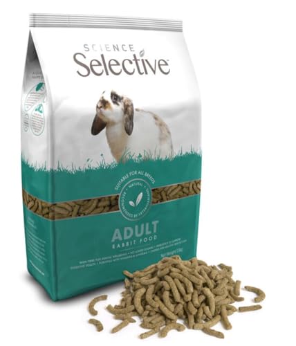Science Selective croquettes pour lapin adulte, texture naturelle et appétence.