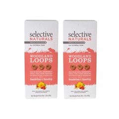 Friandises Supreme Selective Naturals Woodland Loops pour cochon d’Inde, riches en fibres.
