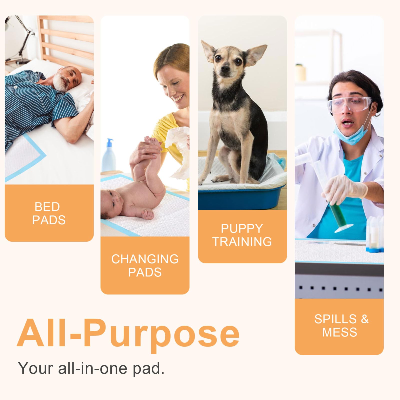 SUPRONLOVE pads chien 31x55 déplacements faciles lors des trajets.