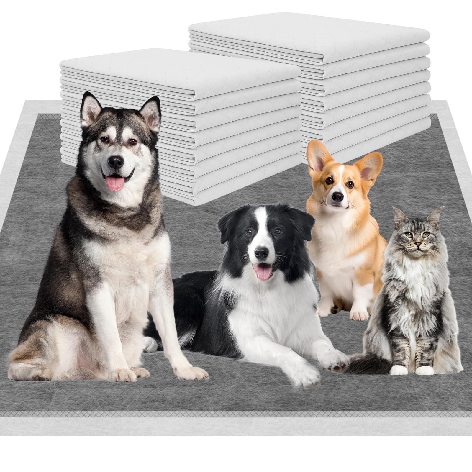 SUPRONLOVE tapis chien grand-format 36x51 pour grandes zones d'apprentissage et propreté accrue